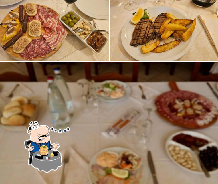 Platti al Trattoria il Poggio dei Valaperta