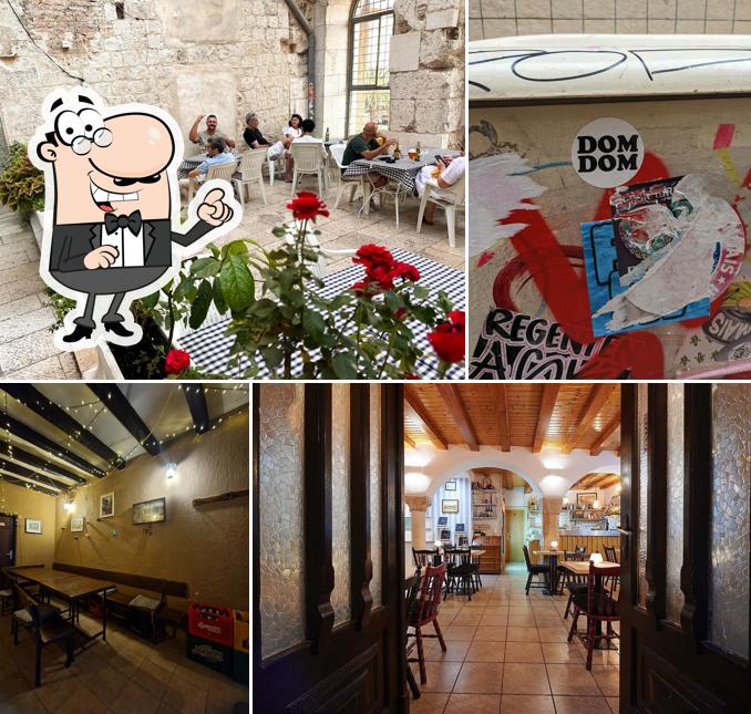 Gli interni di Tri Volta