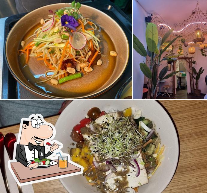 Questa è la foto che mostra la cibo e interni di ZAP Restaurant & Bar