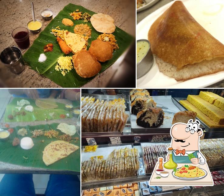 Food at Udupi Sri Krishna Bhavan