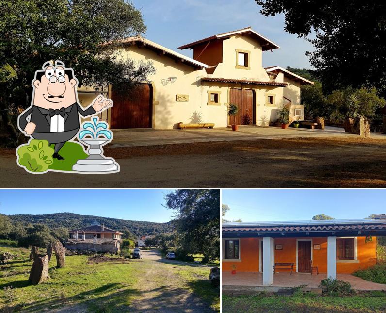 La parte esterna è una caratteristica importante di Agriturismo Sa Tanchitta
