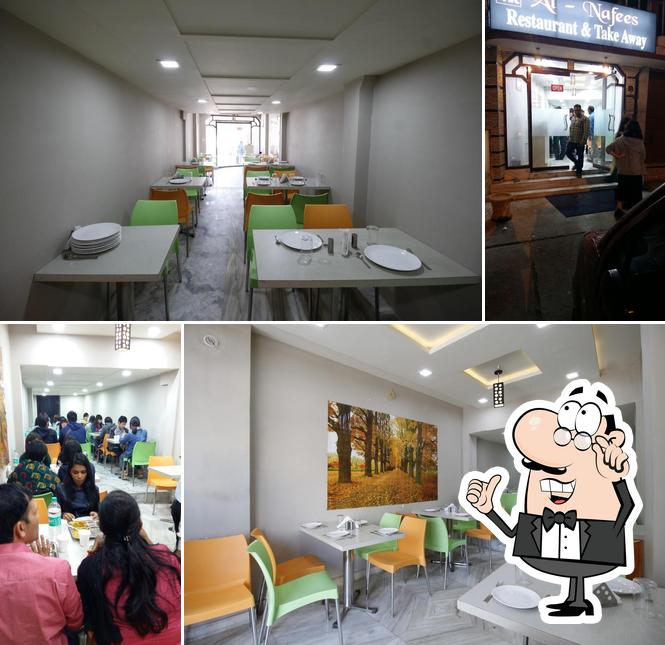 The interior of Nafees Foods &TakeAway