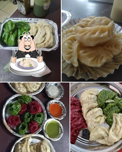 Dumplings at Annu Aunty Pure Vegetarian Restaurant
