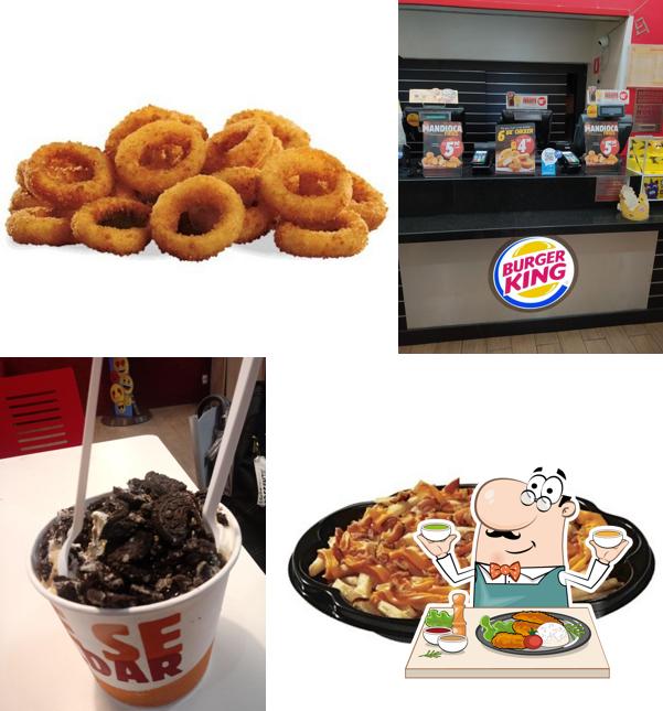 Comida em Burger King