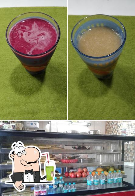 Enjoy a beverage at Juice Valley N Homemade Cakes