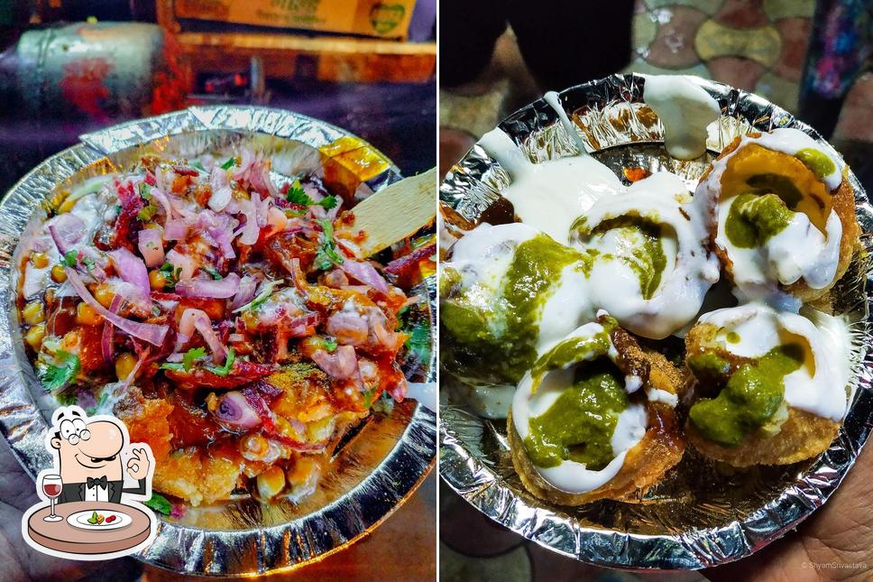 Food at Diwan chand kulfi wala &Chaat