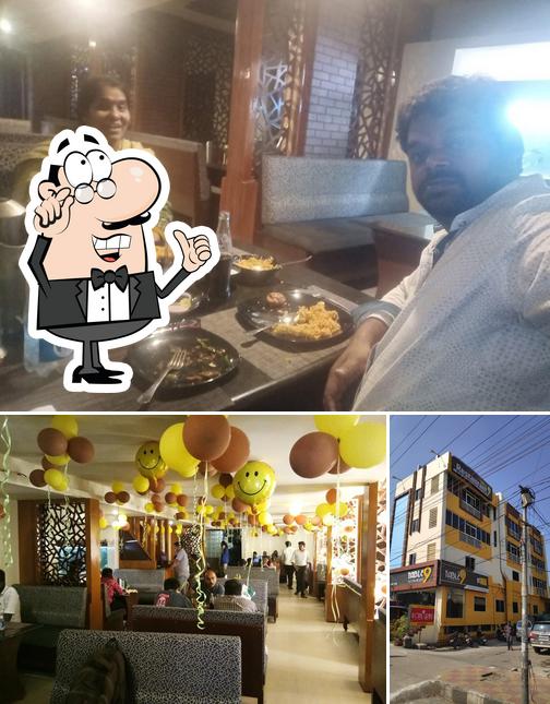 Di Table 9 Multicuisine Family Restaurant is distinguished by interior and exterior