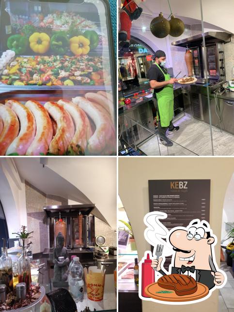 Ordina i piatti di carne a KEBZ