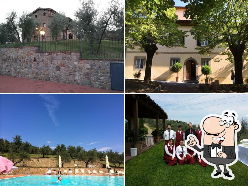 Goditi la vista dagli esterni di Fontebussi Tuscan Resort