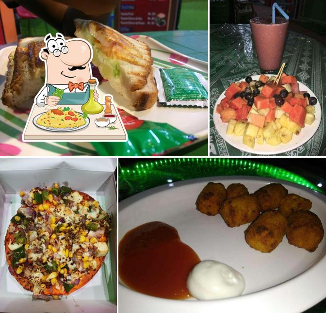 Meals at The Juice Mania cafe