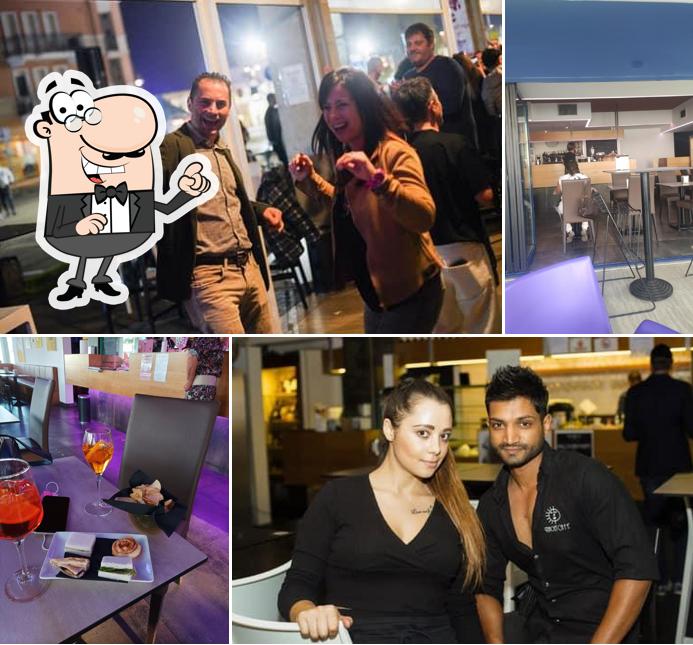 Dai un'occhiata agli interni di Nacht Café Disco Bar