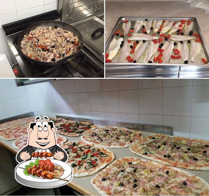 Cibo al Pizzeria D'Asporto Dell'Angolo