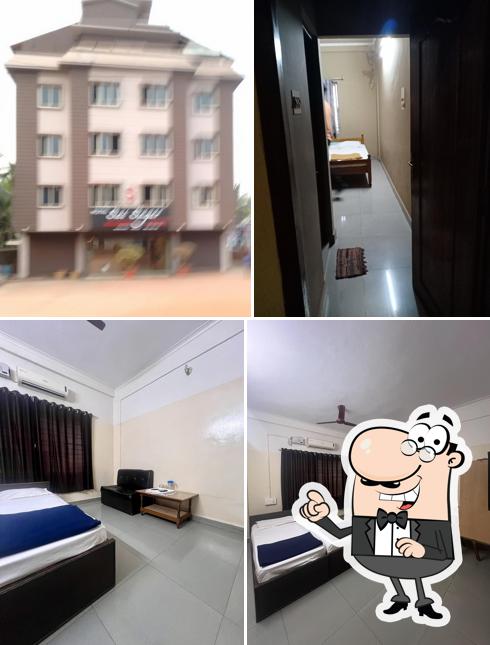 The interior of Hotel Sai Sagar
