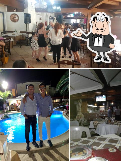 Gli interni di A' Taverna
