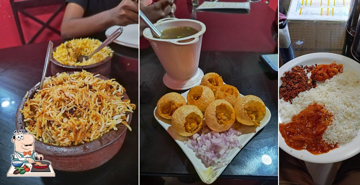 Chicken curry at ANDHRA RUCHULU