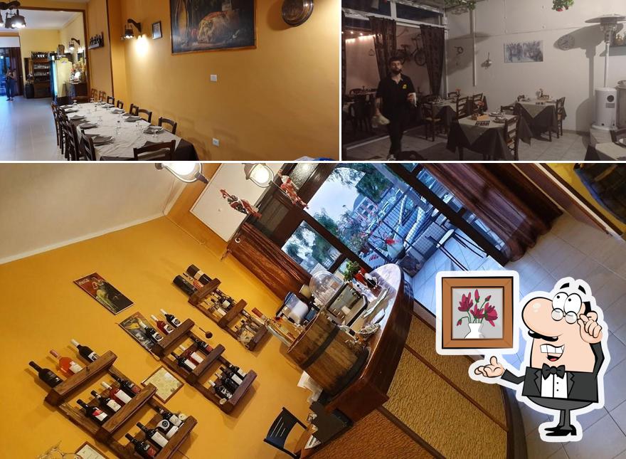 Dai un'occhiata agli interni di Brace e Sapori Meat restaurant