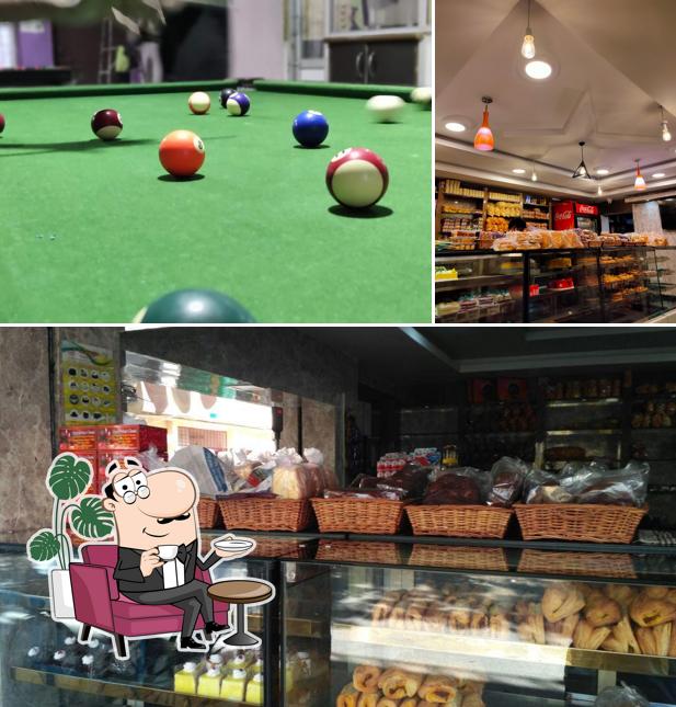 Ganga Bakery is distinguished by interior and food