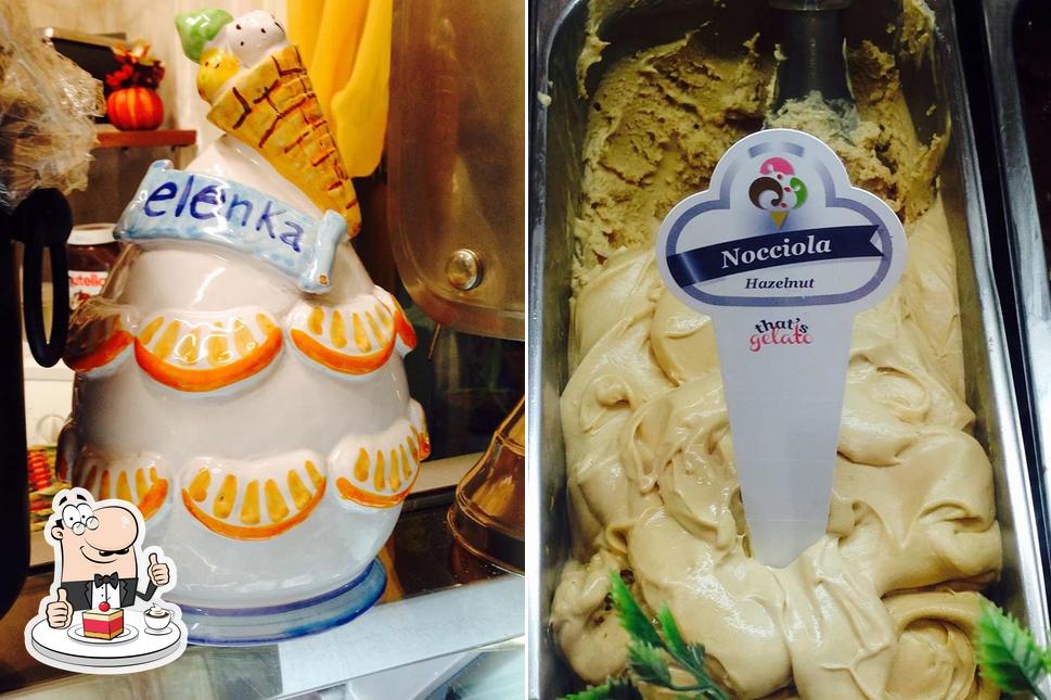 Gelateria bar cannella propone un'ampia selezione di dolci