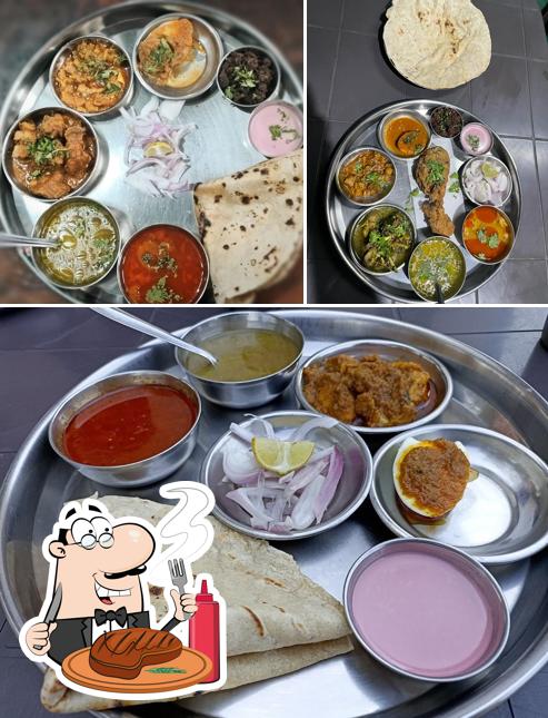 Pick meat dishes at Hotel Rangandh