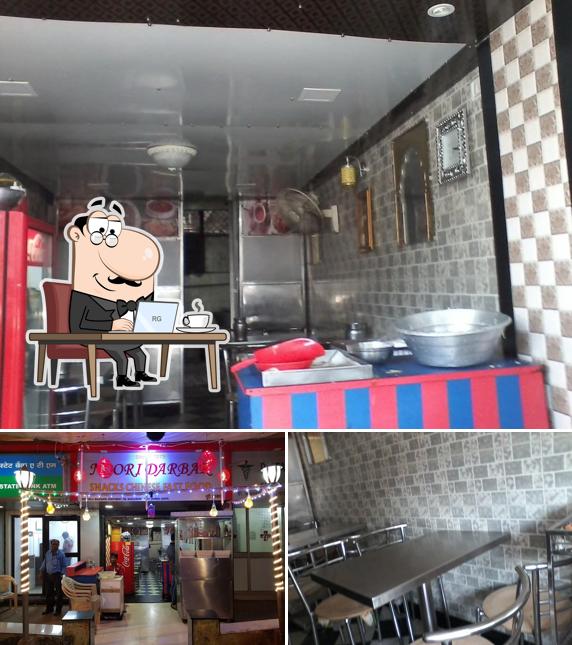 The interior of Noori Darbar