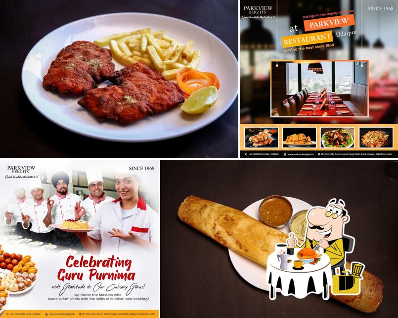 Food at Parkview Heights - Veg & Non Veg Restaurant in Udaipur