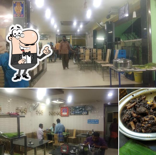 Among different things one can find interior and food at TamilNadu hotel
