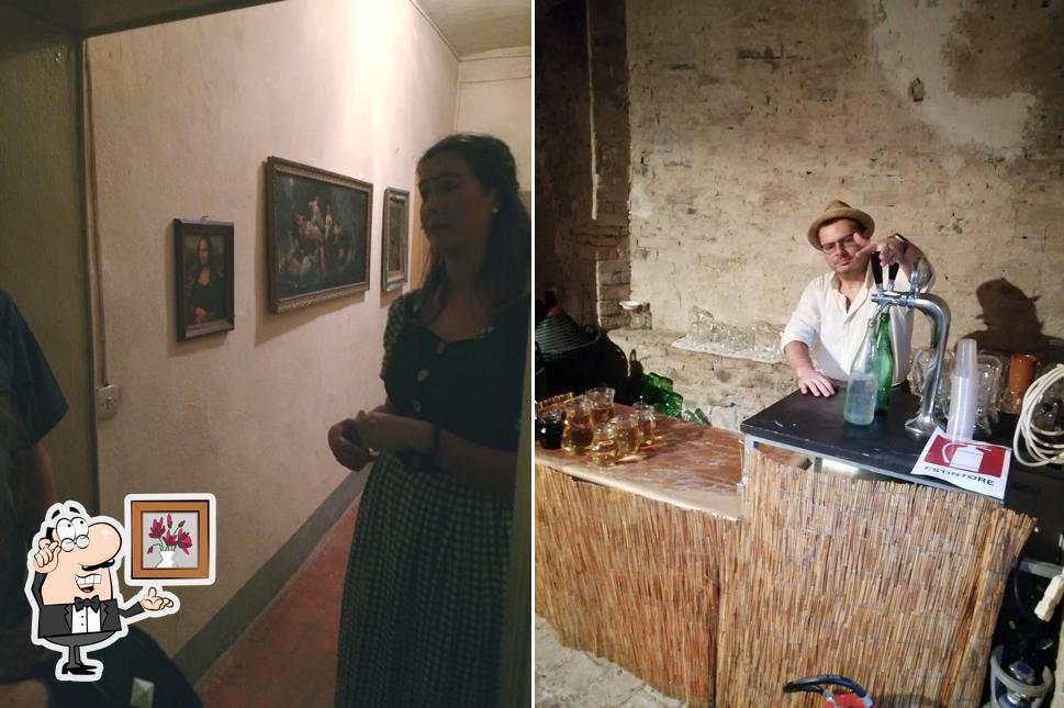 Dai un'occhiata agli interni di Taverna degli Antichi Sapori - Fratta dell'800
