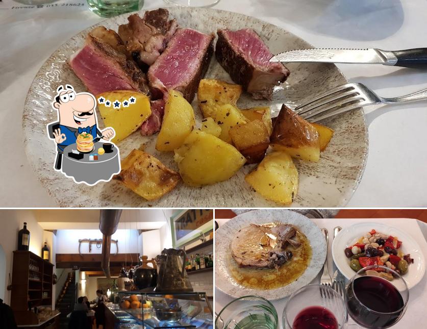 Platti al Trattoria La Casalinga