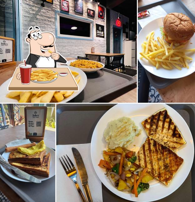 French fries at Zoro's Jam Cafe (Jampad with a Cafe)