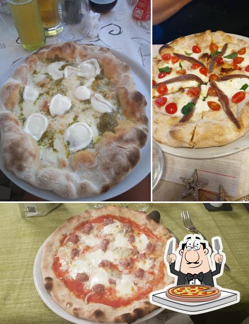 Prenditi tra le molte varianti di pizza