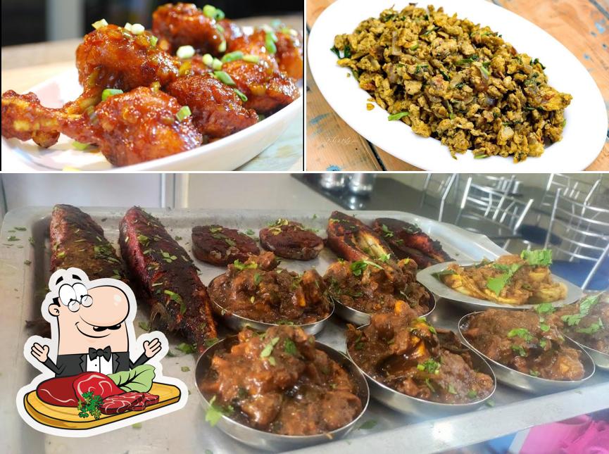 Sindhu Mess Mangadu provides meat dishes