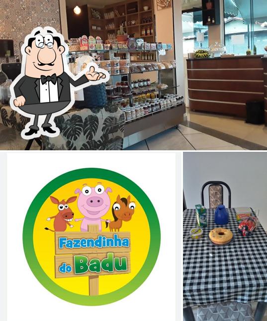 O interior do Fazendinha do Badu