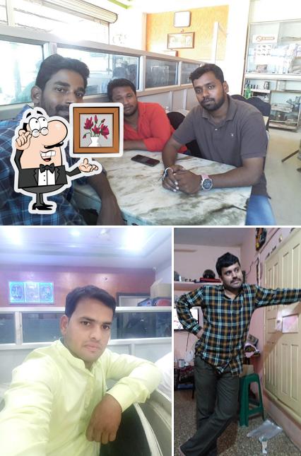 The interior of Ghouse Bhai Hotel