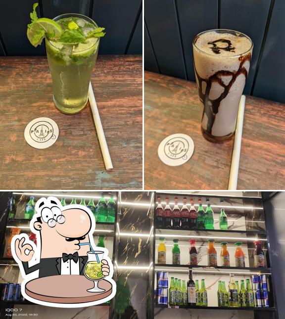 Try a drink from the menu