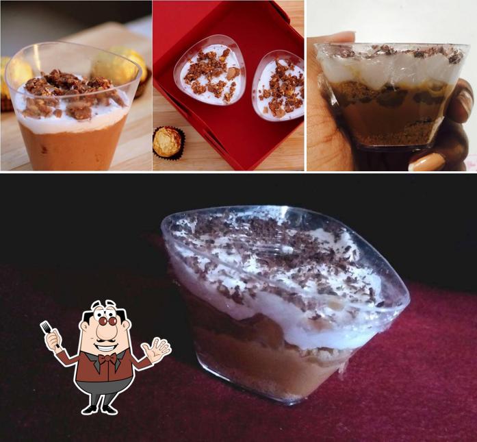 Chocolate mousse at The Dessert Box