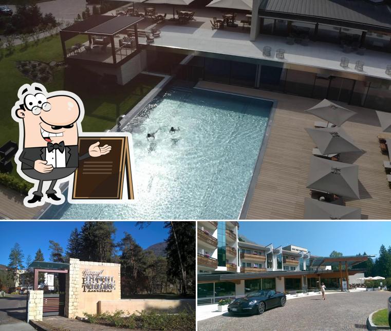 Gli esterni di Grand Hotel Terme di Comano