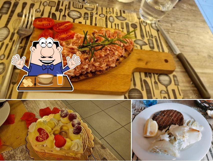 Platti al L’Osteria de Cabiàa da Barza