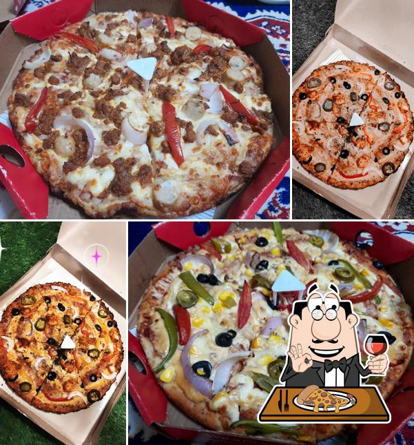 Try out pizza at Oven Story