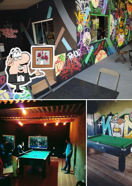 O interior do Boteco do Pico