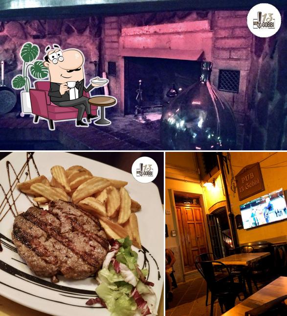 La interni e fregio del ristorante