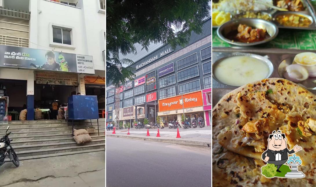 The exterior of Bihari North Indian Hotel