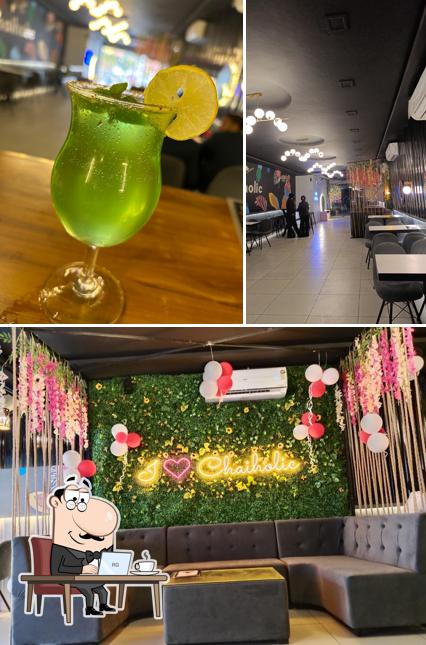 The interior of Chaiholic Yamunanagar