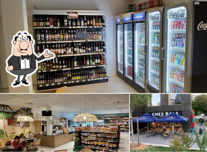 Gli interni di Chez Bala