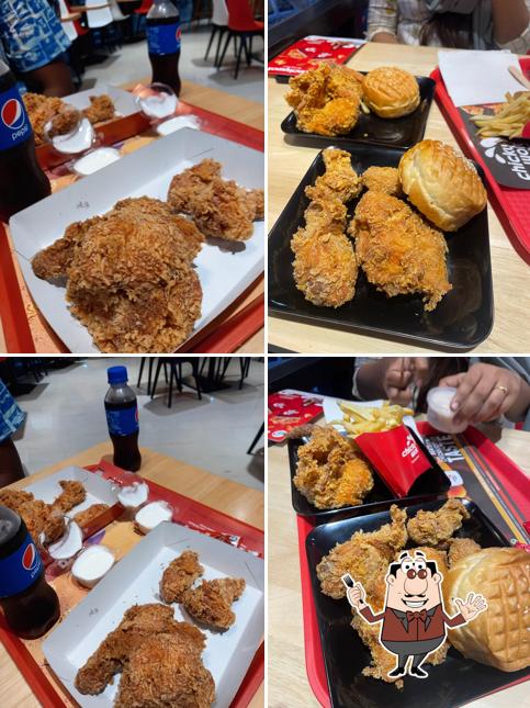 Food at Chickywok Kazhakuttam