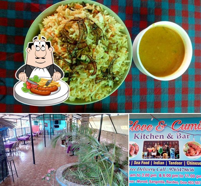 Among various things one can find food and interior at Clove & cumin kitchen and bar