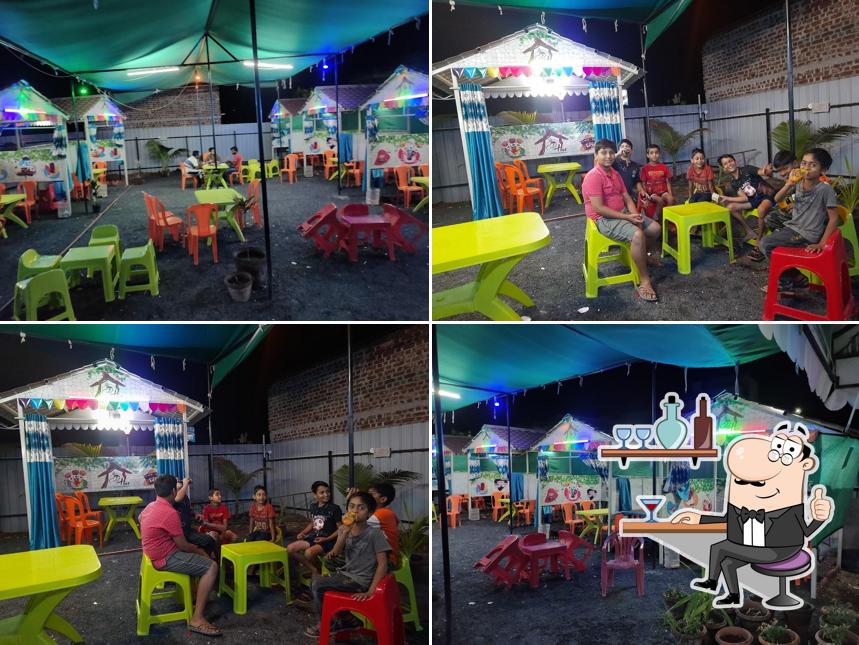 The interior of Cold Hut Ice Cream Parlour