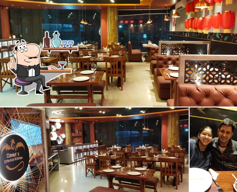 The interior of Daniel's Oriental Kitchen