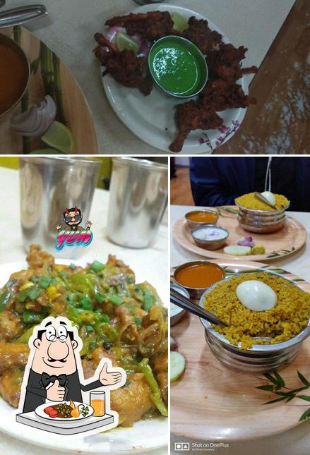 Food at Naidu's Biryani Hut