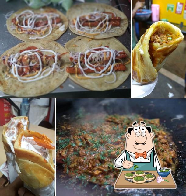 Tacos at K K R(K.Kathi Rolls)