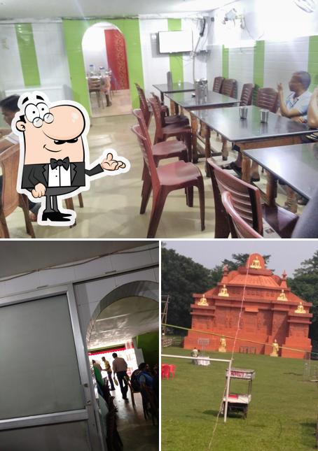 The interior of Nav Ratan Hotel